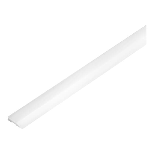 A white replacement lower blade for a 78-inch reversible dough sheeter.