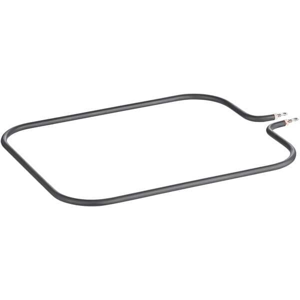 A black heating element for an Estella DPC1620T dough press on a white background.