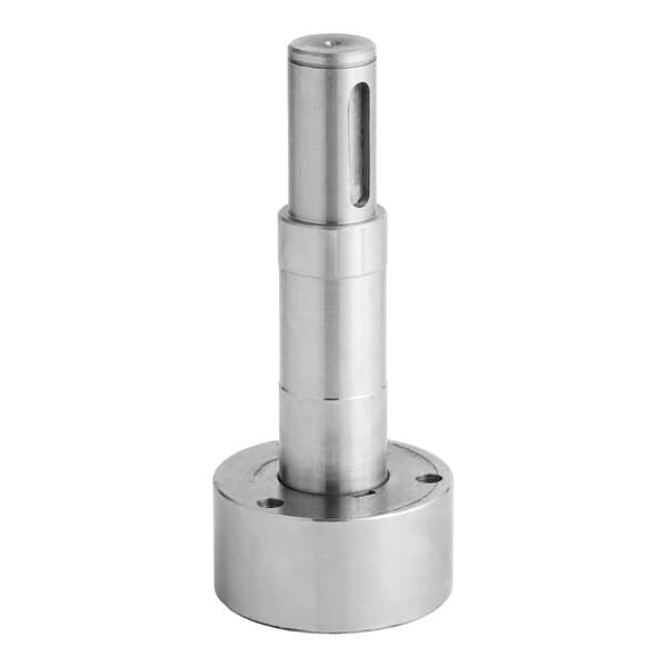 A stainless steel flange for an Estella SM80 cylinder.