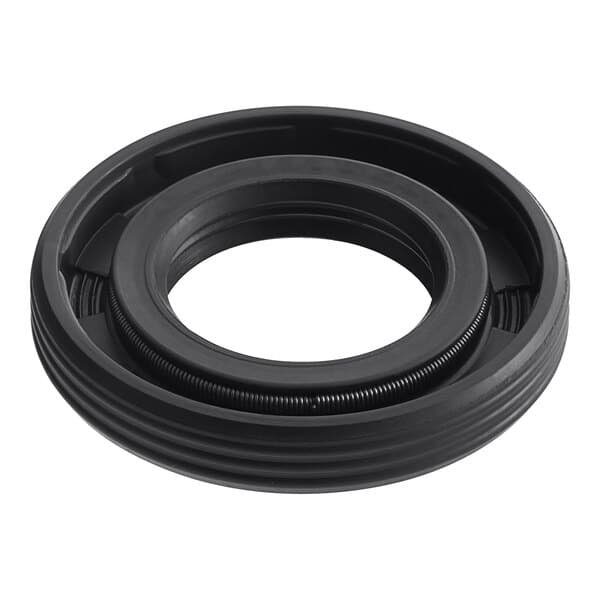 A black Estella sealing washer with a ring.
