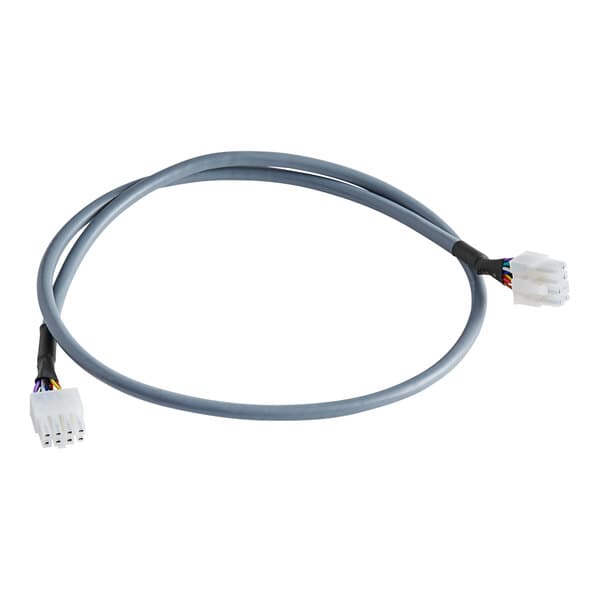 A grey Estella Caffe PCB cable with white connectors.