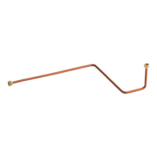 The Estella Caffe hot water outlet tube assembly for ECTPM2, a long brown copper pipe with a couple of holes.