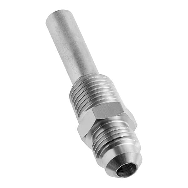 A silver metal threaded pipe for an Estella Caffe coffee machine.