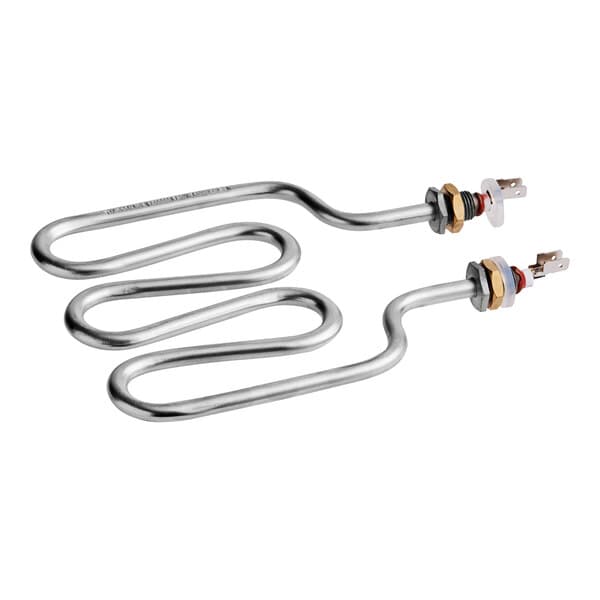 A pair of Estella Caffe stainless steel heating elements for hot water dispensers.