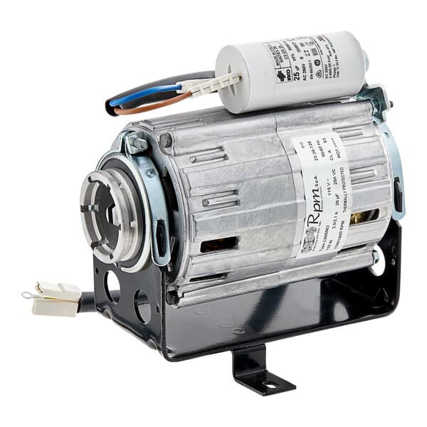 The water pump engine for an Estella Caffe coffee machine with wires attached.