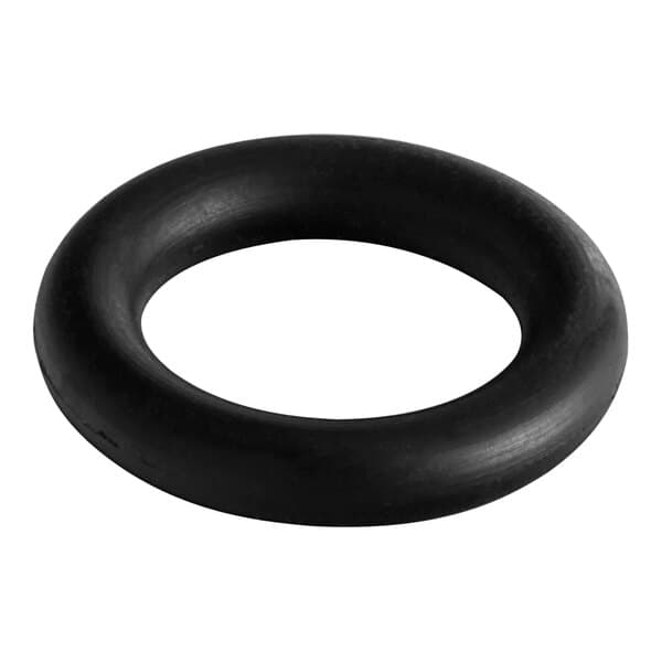 A black rubber O-ring for Estella Caffe coffee machines.