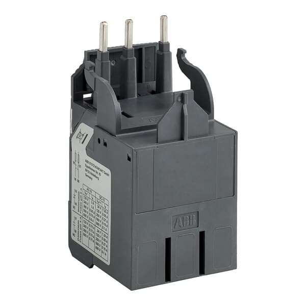 A grey Estella Thermal Protection Fuse with metal plugs.