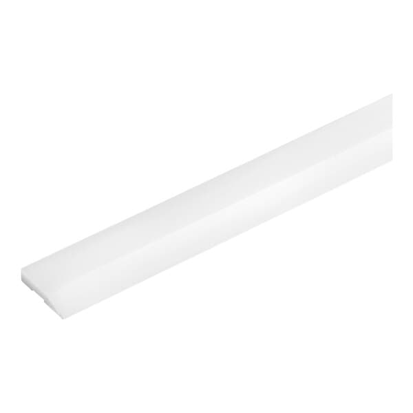A white replacement lower blade for a 67-inch countertop reversible dough sheeter.
