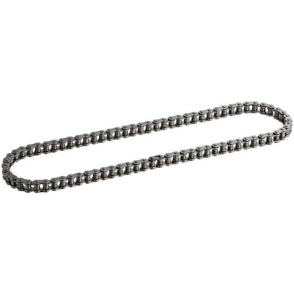 A chain with a link for Estella SM50 and SM60 spiral dough mixers.