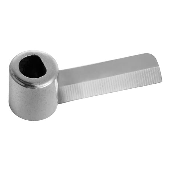 A metal pasta knife cutter attachment for a 4 lb. pasta cutter.