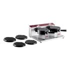 Estella WBMX2A Double Belgian Waffle Maker with Bubble Waffle Plate - 120V, 1,820W